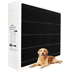 MERV 16 HVAC filter 20x25x5 – Lennox 6675 compatible 1-pack air purifier filter